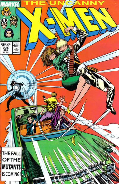 Cover for The Uncanny X-Men (Marvel, 1981 series) #224 [Direct]