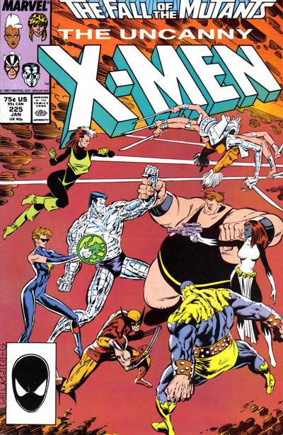 Cover for The Uncanny X-Men (Marvel, 1981 series) #225 [Direct]