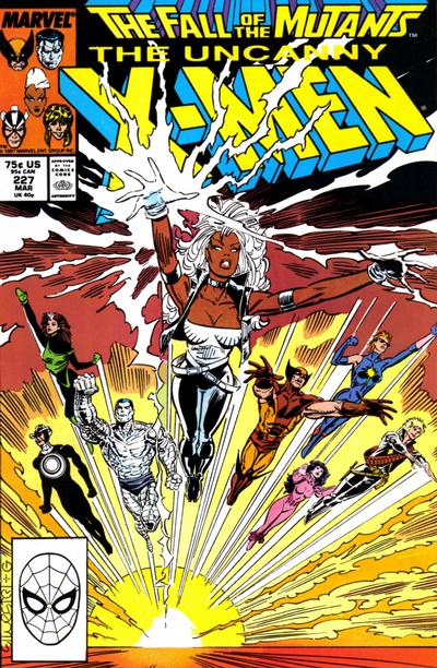 Cover for The Uncanny X-Men (Marvel, 1981 series) #227 [Direct]