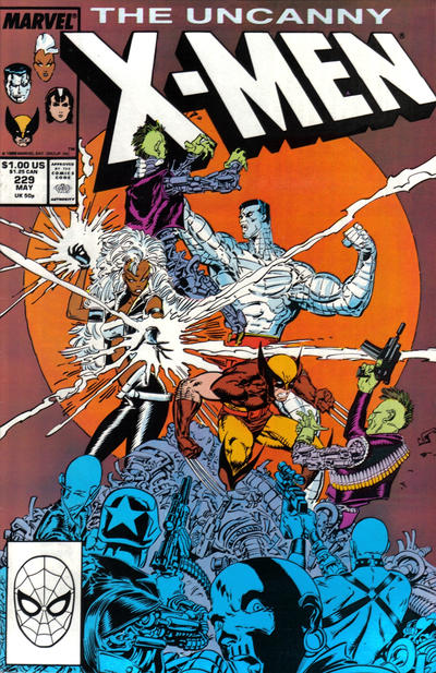 Cover for The Uncanny X-Men (Marvel, 1981 series) #229 [Direct]