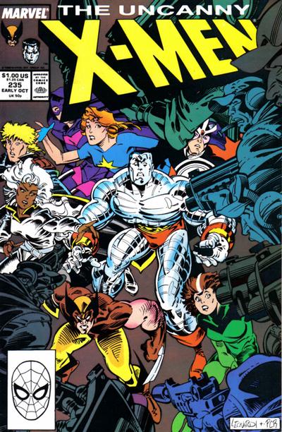 Cover for The Uncanny X-Men (Marvel, 1981 series) #235 [Direct]