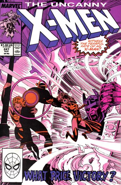 Cover for The Uncanny X-Men (Marvel, 1981 series) #247 [Direct]