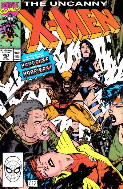 Cover for The Uncanny X-Men (Marvel, 1981 series) #261 [Direct]