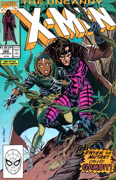 Cover for The Uncanny X-Men (Marvel, 1981 series) #266 [Direct]