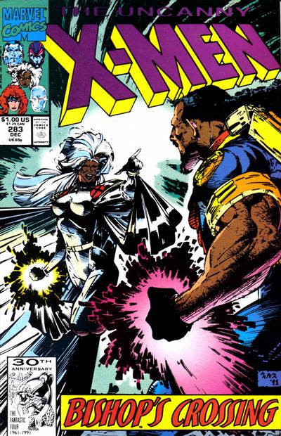 Cover for The Uncanny X-Men (Marvel, 1981 series) #283 [Direct]