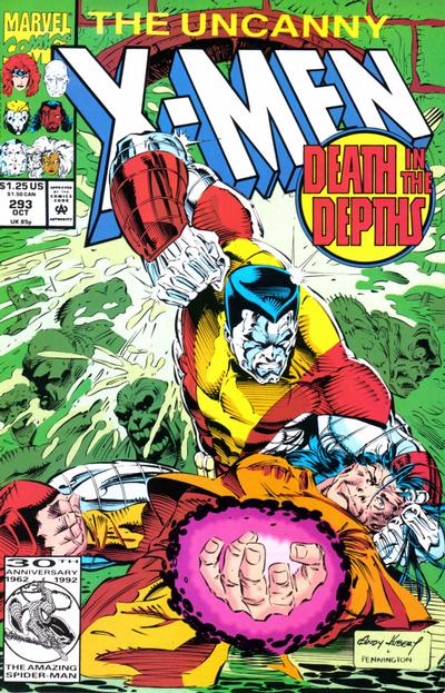 Cover for The Uncanny X-Men (Marvel, 1981 series) #293 [Direct]