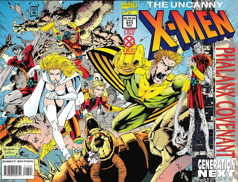 Cover for The Uncanny X-Men (Marvel, 1981 series) #317