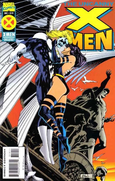Cover for The Uncanny X-Men (Marvel, 1981 series) #319 [Direct Deluxe Edition]