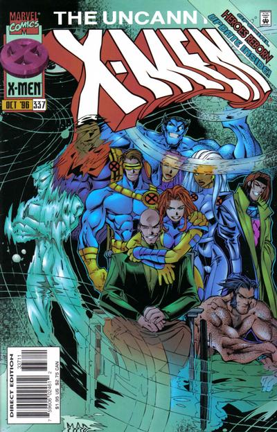 Cover for The Uncanny X-Men (Marvel, 1981 series) #337 [Direct Edition]