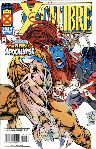 Cover for X-Calibre (Marvel, 1995 series) #4 [Direct Edition]
