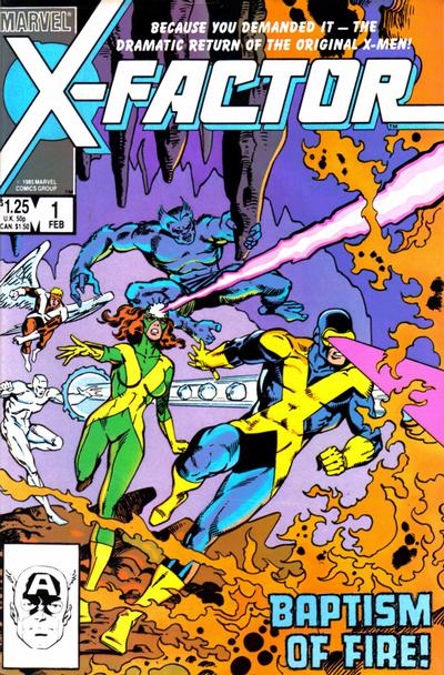 Cover for X-Factor (Marvel, 1986 series) #1 [Direct]