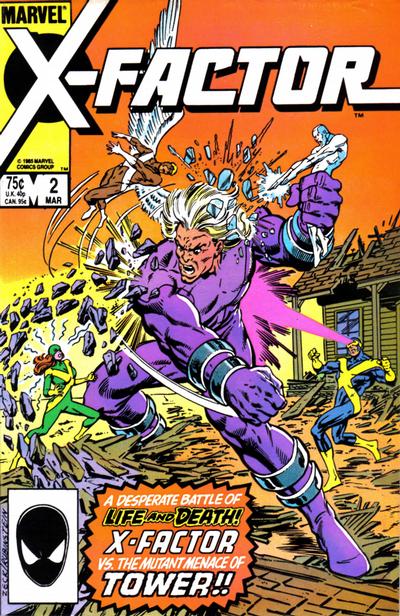 Cover for X-Factor (Marvel, 1986 series) #2 [Direct]