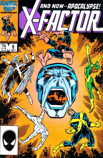 Cover for X-Factor (Marvel, 1986 series) #6 [Direct]