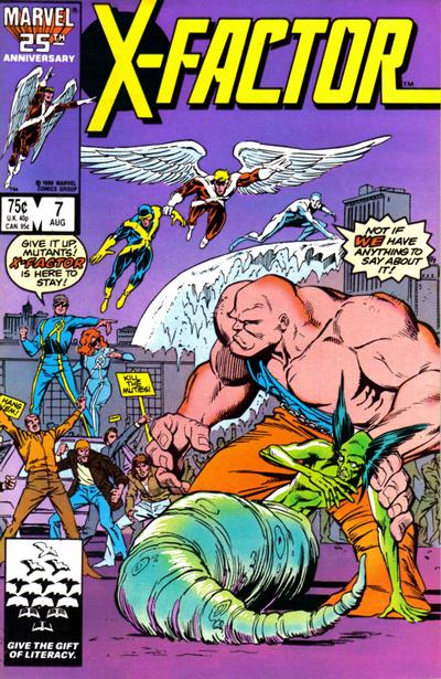 Cover for X-Factor (Marvel, 1986 series) #7 [Direct]