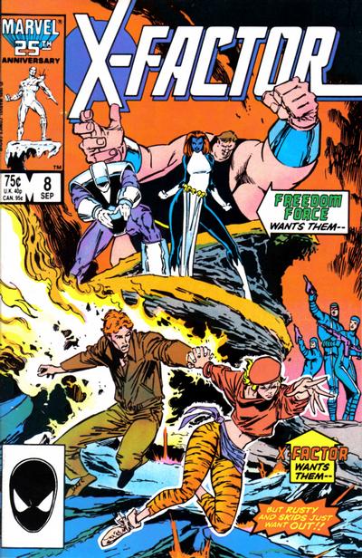 Cover for X-Factor (Marvel, 1986 series) #8 [Direct]