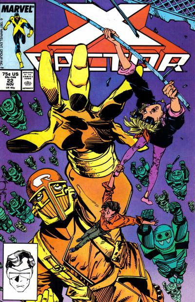 Cover for X-Factor (Marvel, 1986 series) #22 [Direct]