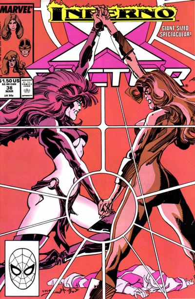 Cover for X-Factor (Marvel, 1986 series) #38 [Direct]