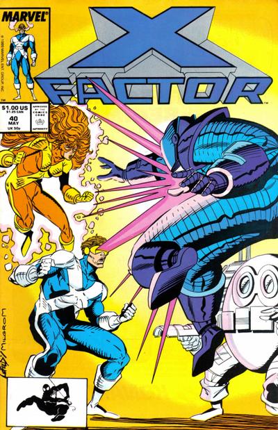 Cover for X-Factor (Marvel, 1986 series) #40 [Direct]