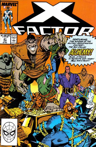 Cover for X-Factor (Marvel, 1986 series) #41 [Direct]