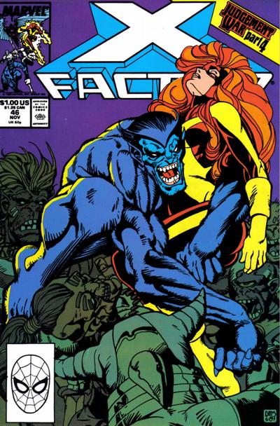 Cover for X-Factor (Marvel, 1986 series) #46 [Direct]