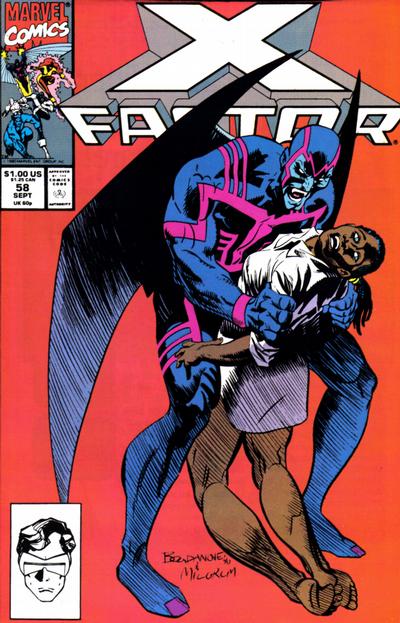 Cover for X-Factor (Marvel, 1986 series) #58 [Direct]