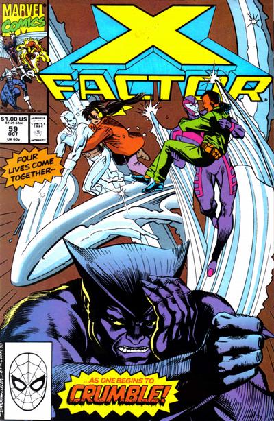 Cover for X-Factor (Marvel, 1986 series) #59 [Direct]