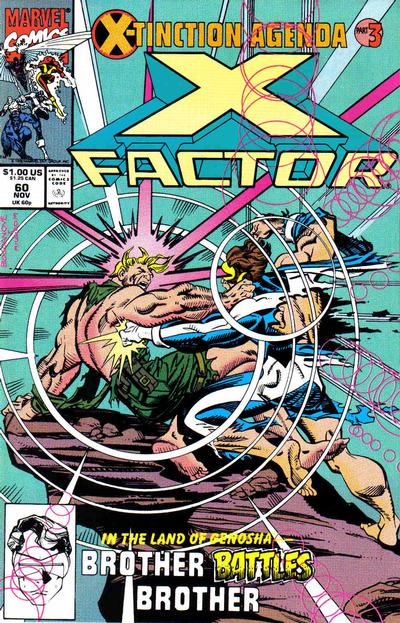 Cover for X-Factor (Marvel, 1986 series) #60 [Direct]