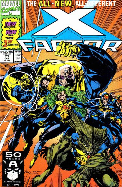 Cover for X-Factor (Marvel, 1986 series) #71 [Direct]