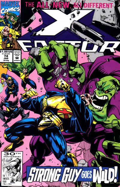 Cover for X-Factor (Marvel, 1986 series) #74 [Direct]