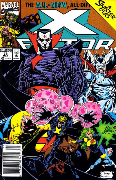 Cover for X-Factor (Marvel, 1986 series) #78 [Newsstand]