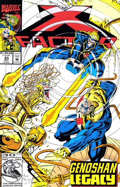 Cover for X-Factor (Marvel, 1986 series) #83 [Direct]