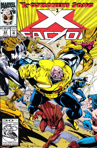 Cover for X-Factor (Marvel, 1986 series) #84 [Direct]