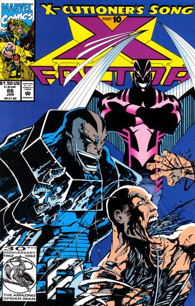 Cover for X-Factor (Marvel, 1986 series) #86 [Direct]