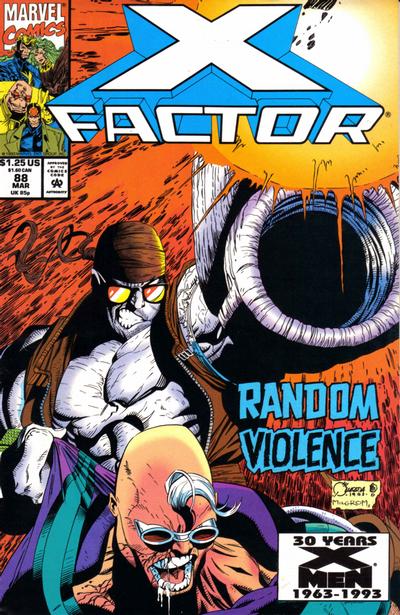 Cover for X-Factor (Marvel, 1986 series) #88 [Direct]
