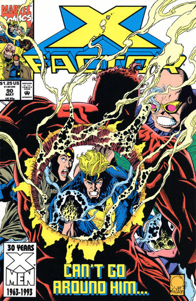 Cover for X-Factor (Marvel, 1986 series) #90 [Direct]