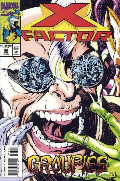 Cover for X-Factor (Marvel, 1986 series) #93 [Direct Edition]