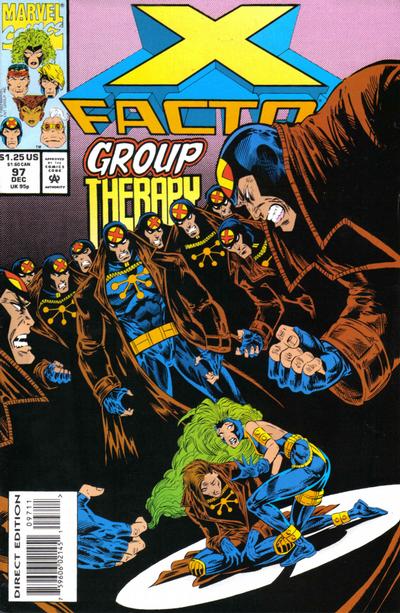 Cover for X-Factor (Marvel, 1986 series) #97 [Direct Edition]