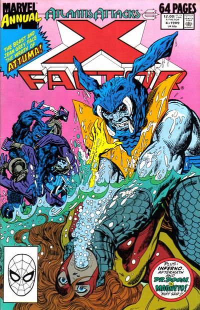 Cover for X-Factor Annual (Marvel, 1986 series) #4 [Direct]