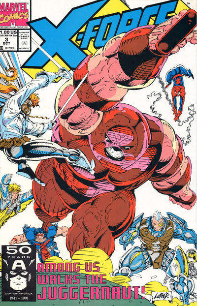 Cover for X-Force (Marvel, 1991 series) #3 [Direct]