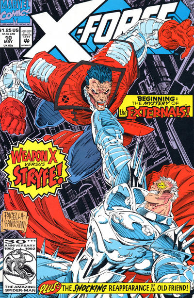 Cover for X-Force (Marvel, 1991 series) #10 [Direct]