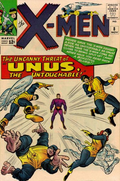 Cover for The X-Men (Marvel, 1963 series) #8