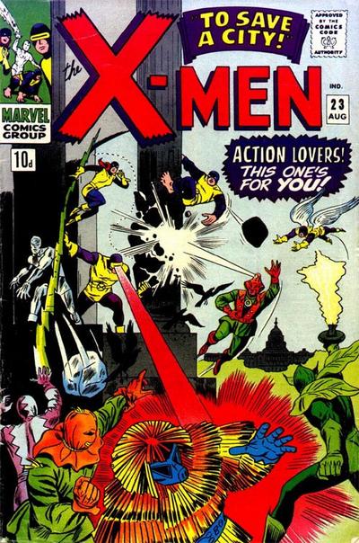 Cover for The X-Men (Marvel, 1963 series) #23 [British]