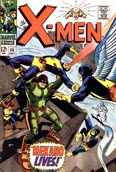 Cover for The X-Men (Marvel, 1963 series) #36