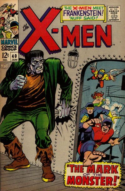 Cover for The X-Men (Marvel, 1963 series) #40