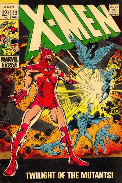 Cover for The X-Men (Marvel, 1963 series) #52