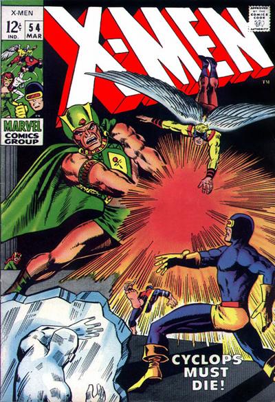 Cover for The X-Men (Marvel, 1963 series) #54