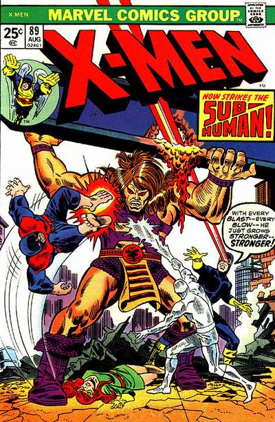 Cover for The X-Men (Marvel, 1963 series) #89
