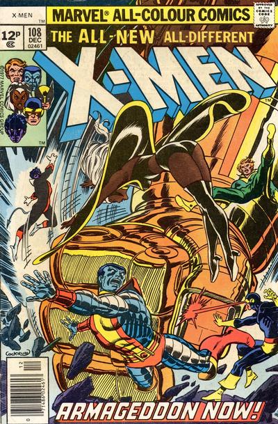 Cover for The X-Men (Marvel, 1963 series) #108 [British]