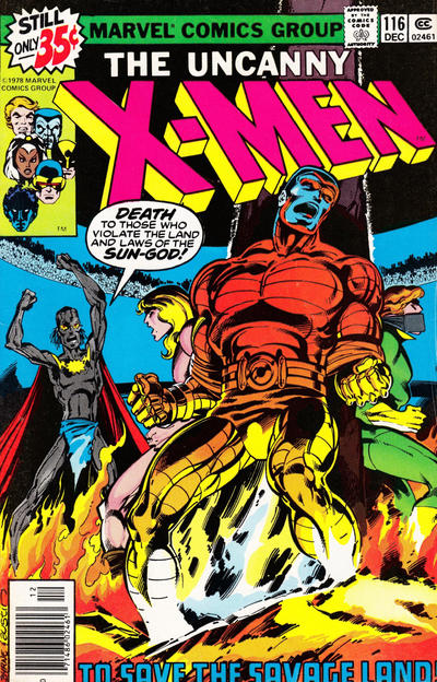 Cover for The X-Men (Marvel, 1963 series) #116