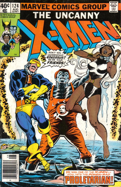 Cover for The X-Men (Marvel, 1963 series) #124 [Newsstand]